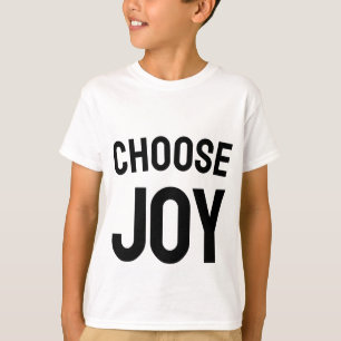 Camiseta infantil 'Elige la alegría - vibraciones 