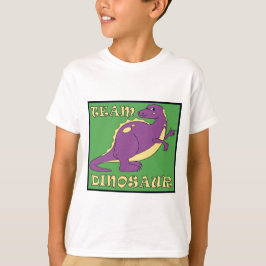 Camiseta infantil Equipo Dinosaurio