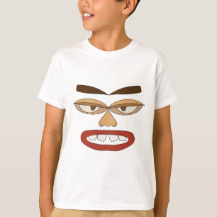Camiseta infantil Funny Face Kids - Cara abstracta
