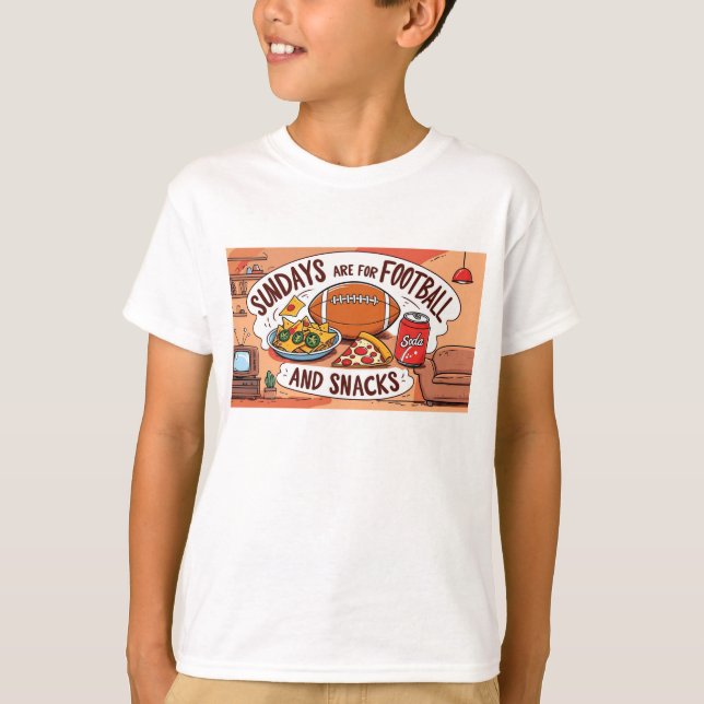 Camiseta infantil Fútbol (Anverso)