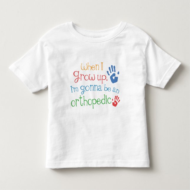 Camiseta infantil (futura) ortopédica del bebé (Anverso)