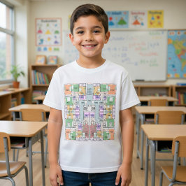 Camiseta infantil Future Architect Blueprint
