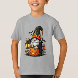 Camiseta infantil Gnome de Halloween