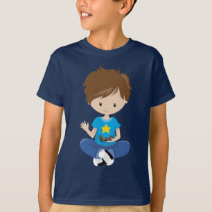 Camiseta infantil Hanes TAGLESS® Get Your Game On