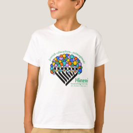 Camiseta infantil Hineni Learning Center - Blanca