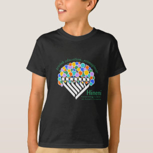 Camiseta infantil Hineni Learning Center - Negra