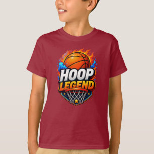 Camiseta infantil Hoop Legend