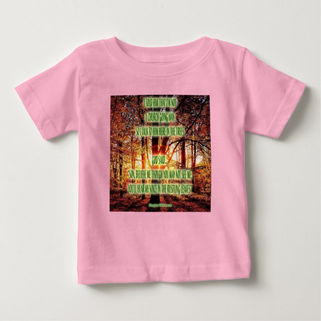 Camiseta infantil inspiradora (Anverso)