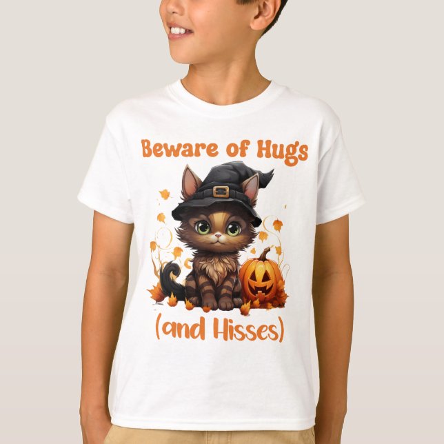 Camiseta infantil juguetona: Acepta a los rugidos (Anverso)