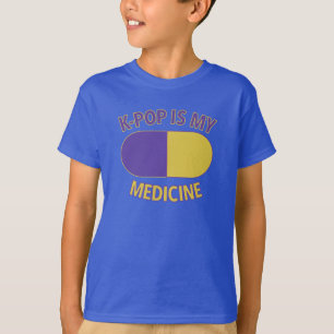 Camiseta infantil K-Pop Is My Medicine Ver 2