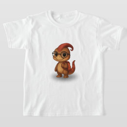 Camiseta infantil Kammli la chica Dino - De vuelta