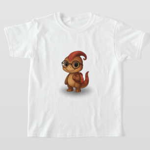 Camiseta infantil Kammli la chica Dino - De vuelta
