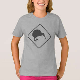 Camiseta infantil Kiwi Crossing