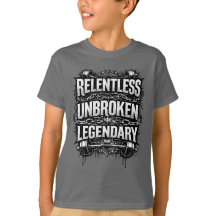 Camiseta infantil legendaria sin descanso
