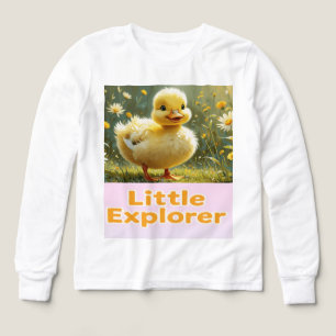 Camiseta infantil Little Explorer – Patito adorabl