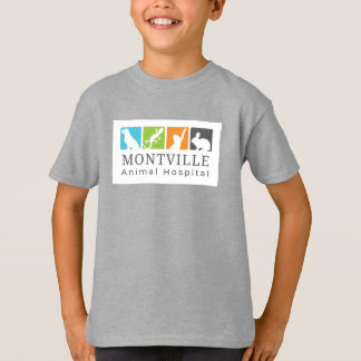 Camiseta infantil logo grande