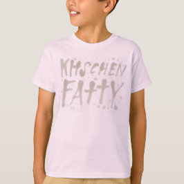 Camiseta infantil Lt Pink con logotipo grasoso de 