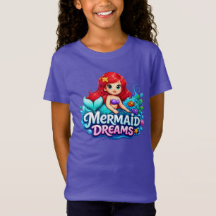 Camiseta infantil Mermaid Dreams