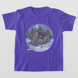 Camiseta infantil Metalphant Wilbur & Mom