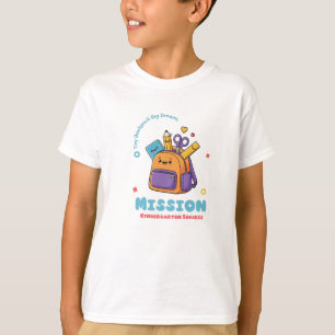 Camiseta infantil Mochila Pequeña Grandes Sueños