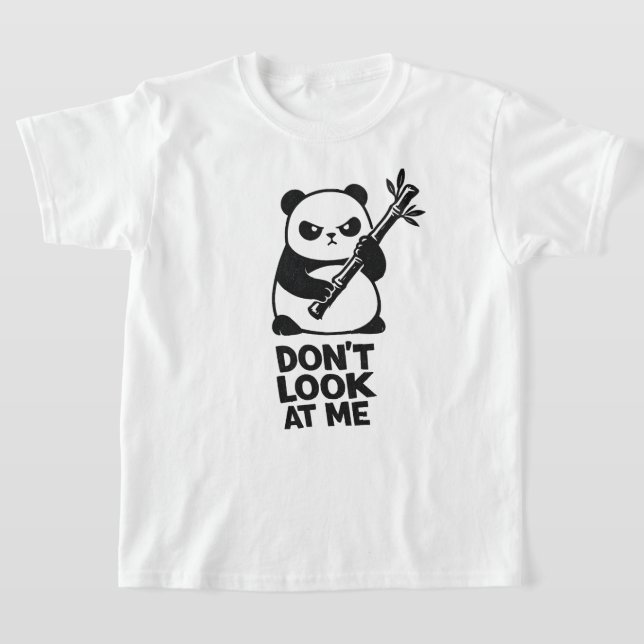 Camiseta infantil "NO ME MIRES" de Funny Panda (Distribución)