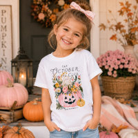 Camiseta infantil October Social Club Ghost Kids
