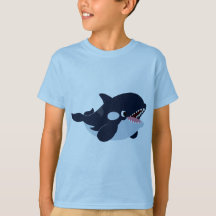 Camiseta infantil Orca, Personalizado lindo