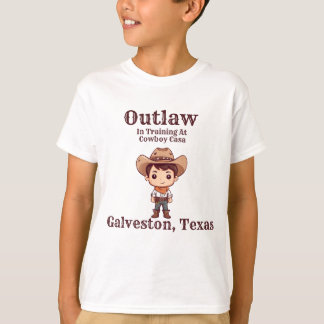 Camiseta infantil Outlaw en entrenamiento