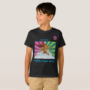 Camiseta infantil Pan Heroes Moda Talla Grande