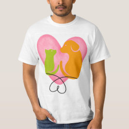 Camiseta infantil para amantes de mascotas con sil