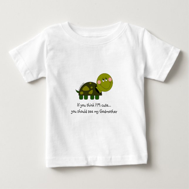 Camiseta infantil personalizada de la tortuga (Anverso)