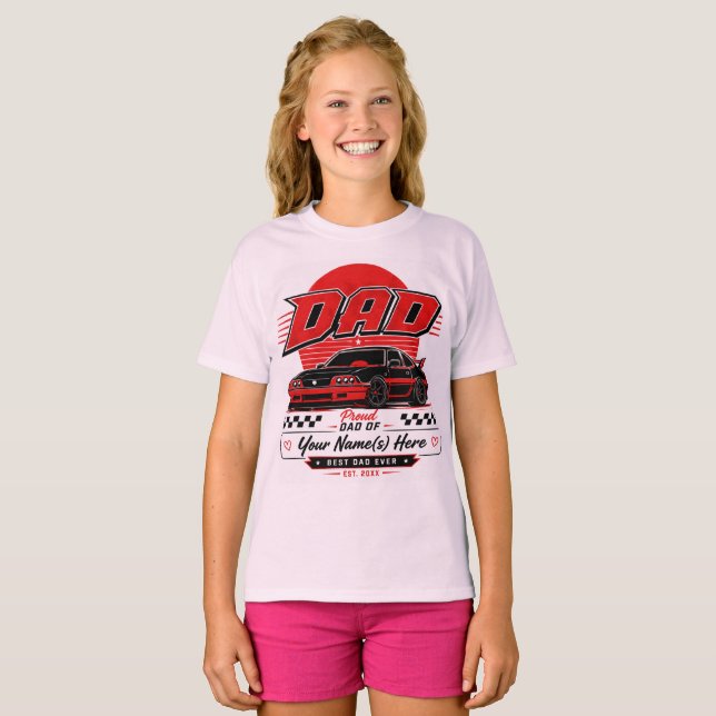Camiseta infantil personalizada para el equipo de  (Anverso completo)