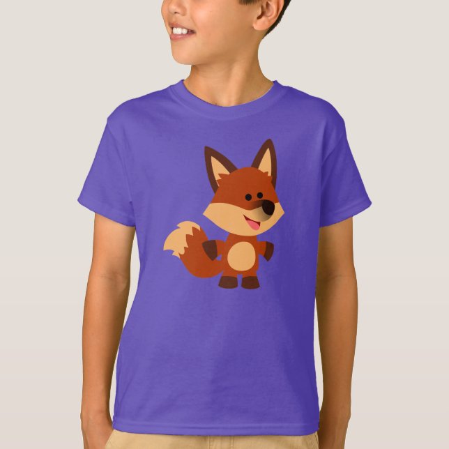 Camiseta Infantil Personalizado Fox (Anverso)