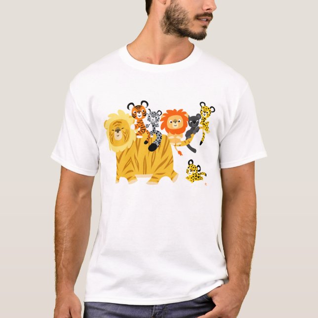 Camiseta infantil personalizado Liger y Friends (Anverso)