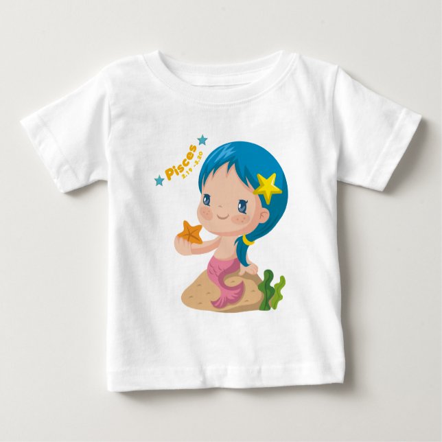 Camiseta infantil Pisces (Anverso)