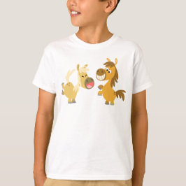 Camiseta infantil Ponies, Personalizado alegre