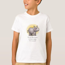 Camiseta infantil Revony Rhinoceros