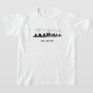 Camiseta infantil Saint James Way