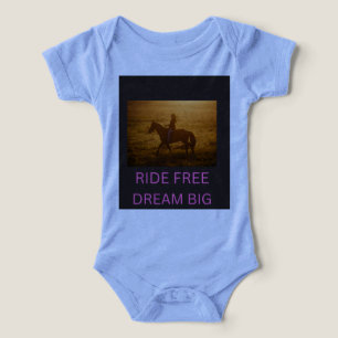 Camiseta infantil Sueña en Grande, Monta Gratis