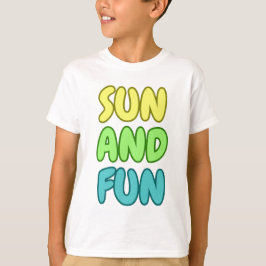 Camiseta infantil Sun And Fun