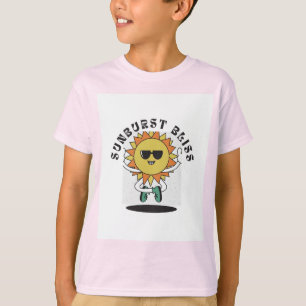 Camiseta infantil Sunbrust Bliss Happy Sun Kids