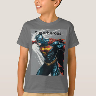 Camiseta infantil Superheroes