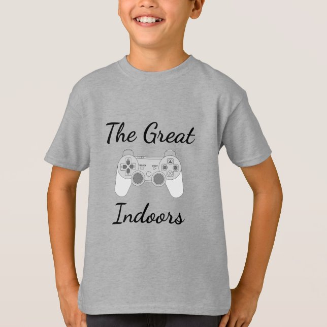 Camiseta infantil The Great Indoors (Anverso)