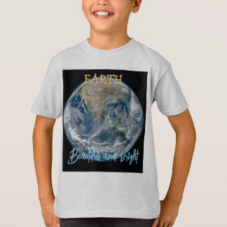 Camiseta infantil Tierra Hermosa y Brillante | Pla