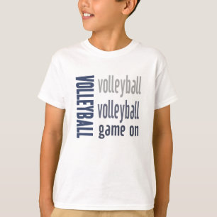 Camiseta infantil unisex de voleibol