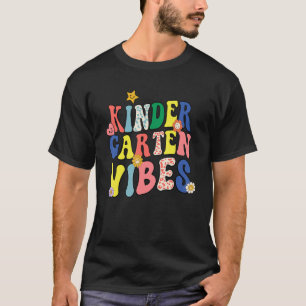 Camiseta Infantil Vibes Leopard Retro Groovy Floral Flo
