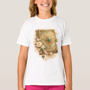 Camiseta infantil vintage de cuento de esmeralda
