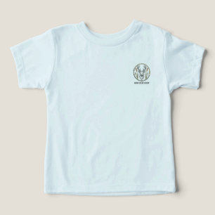Camiseta infantil Worn Calm — Arte de arroyo de tr