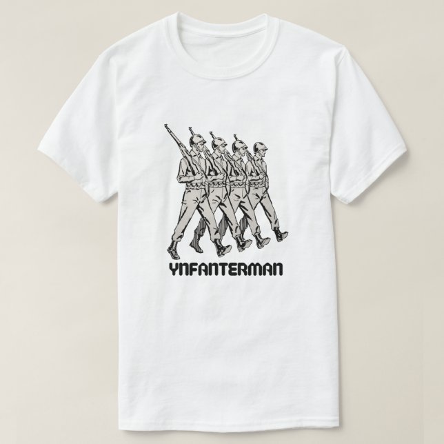Camiseta infantryman en Frisia - ynfanterman (Diseño del anverso)