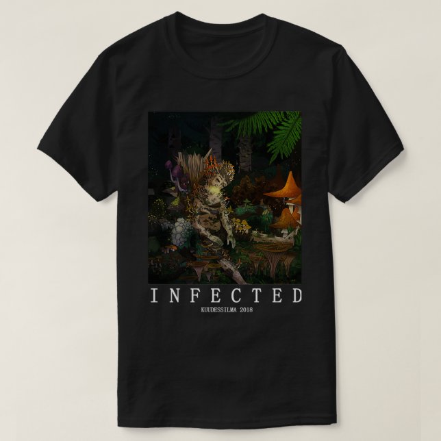 Camiseta INFECTADO 2018 texto blanco Classic TShirt (Diseño del anverso)